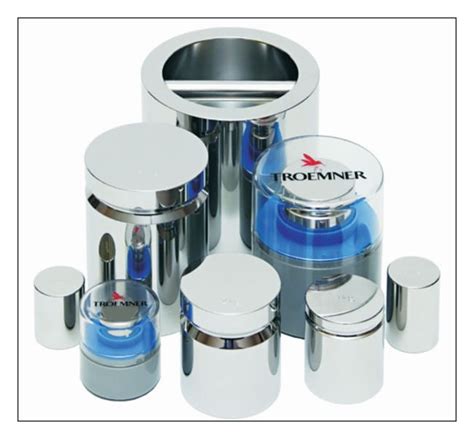Troemner Stainless Steel Electronic Balance Calibration Weights.